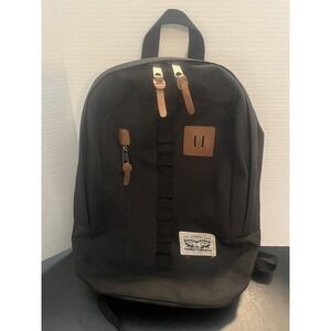 Backpack Levi's Levis Strauss & Co. Laptop Medium Black Book Bag W/Pockets